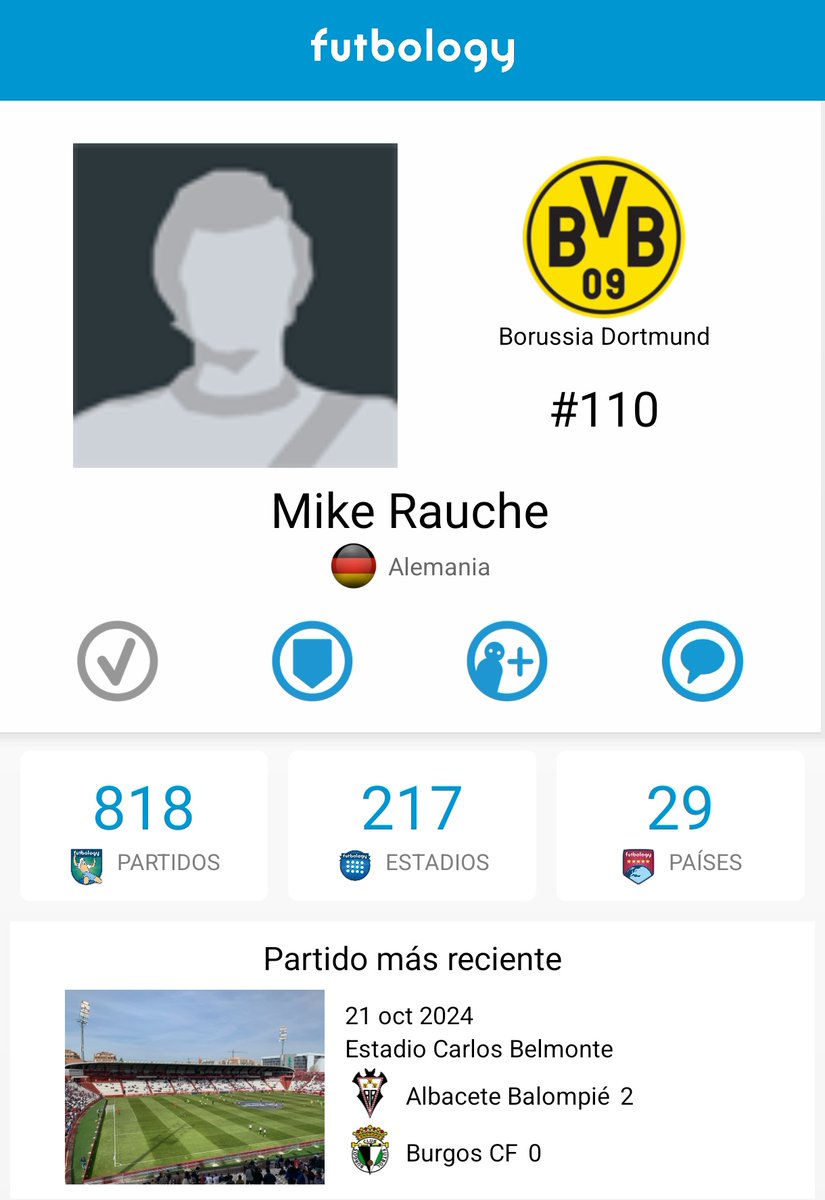 andujar46's tweet photo. Hubo ayer tres aficionados del Dortmund que su mejor plan antes de ver hoy a su equipo jugar en el Bernabéu fue bajar ayer a Albacete a ver un Alba-Burgos 😭😭😭😂😂😂 https://t.co/mgN2wWIy75