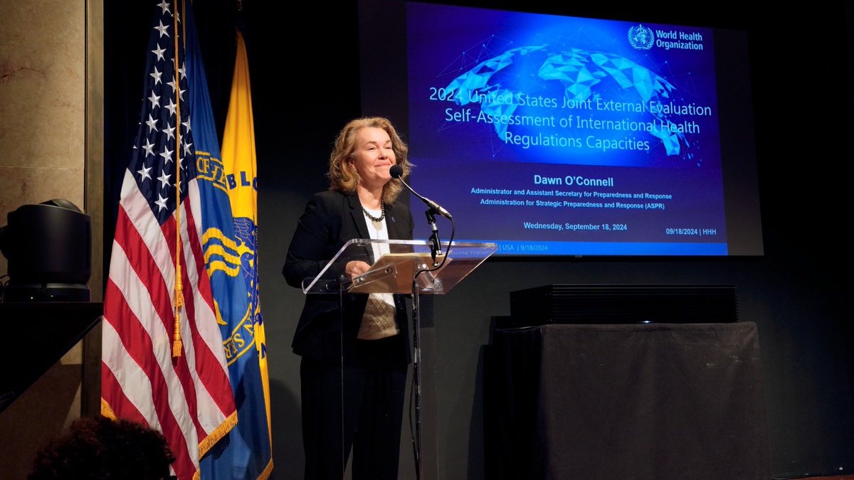 ChungongStella's tweet photo. 🌍 The recent Joint External Evaluation #JEE in the US, which I led @WHO highlighted strong multisectoral collaboration and commitment to strengthening #HealthSecurity! Big thanks to @HHSGov, @ASPRgov, @StateDeptOGA, @HHS_ASGA, for driving action to prevent, detect, and respond to health threats. #GlobalHealth