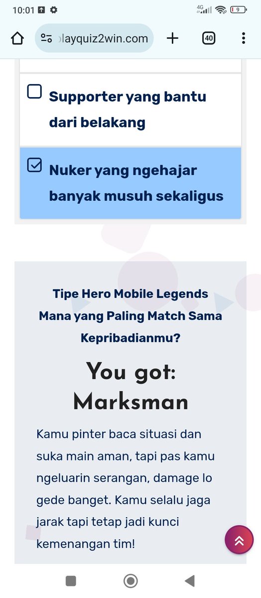 Nurudin03 (@nurudinfatih) on Twitter photo Saya Udah Main Kuisnya Yang Seru
<a href="/playquiz2winofc/">Play Quiz 2 Win Official</a>
yuk ikut Semoga Bisa menang
<a href="/rezpektor_yoga/">Yoga Rezpektor</a> <a href="/qisthiana_linta/">| 𝕝𝕚𝕟𝕥𝕒_𝕢𝕚𝕤𝕥𝕙𝕚𝕒𝕟𝕒 |</a> <a href="/abi92_abi/">Abi</a>
#PLAYQUIZ2WINBAGIGOPAY100 #GIVEAWAYPLAYQUIZ2WIN Saya Udah Main Kuisnya Yang Seru
<a href="/playquiz2winofc/">Play Quiz 2 Win Official</a>
yuk ikut Semoga Bisa menang
<a href="/rezpektor_yoga/">Yoga Rezpektor</a> <a href="/qisthiana_linta/">| 𝕝𝕚𝕟𝕥𝕒_𝕢𝕚𝕤𝕥𝕙𝕚𝕒𝕟𝕒 |</a> <a href="/abi92_abi/">Abi</a>
#PLAYQUIZ2WINBAGIGOPAY100 #GIVEAWAYPLAYQUIZ2WIN
