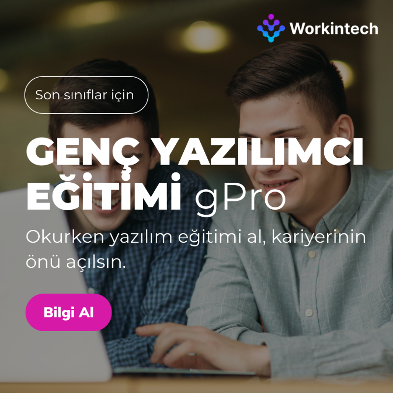 Workintech2023's tweet photo. Okurken yazılım eğitimi al, kariyerinin önü açılsın!