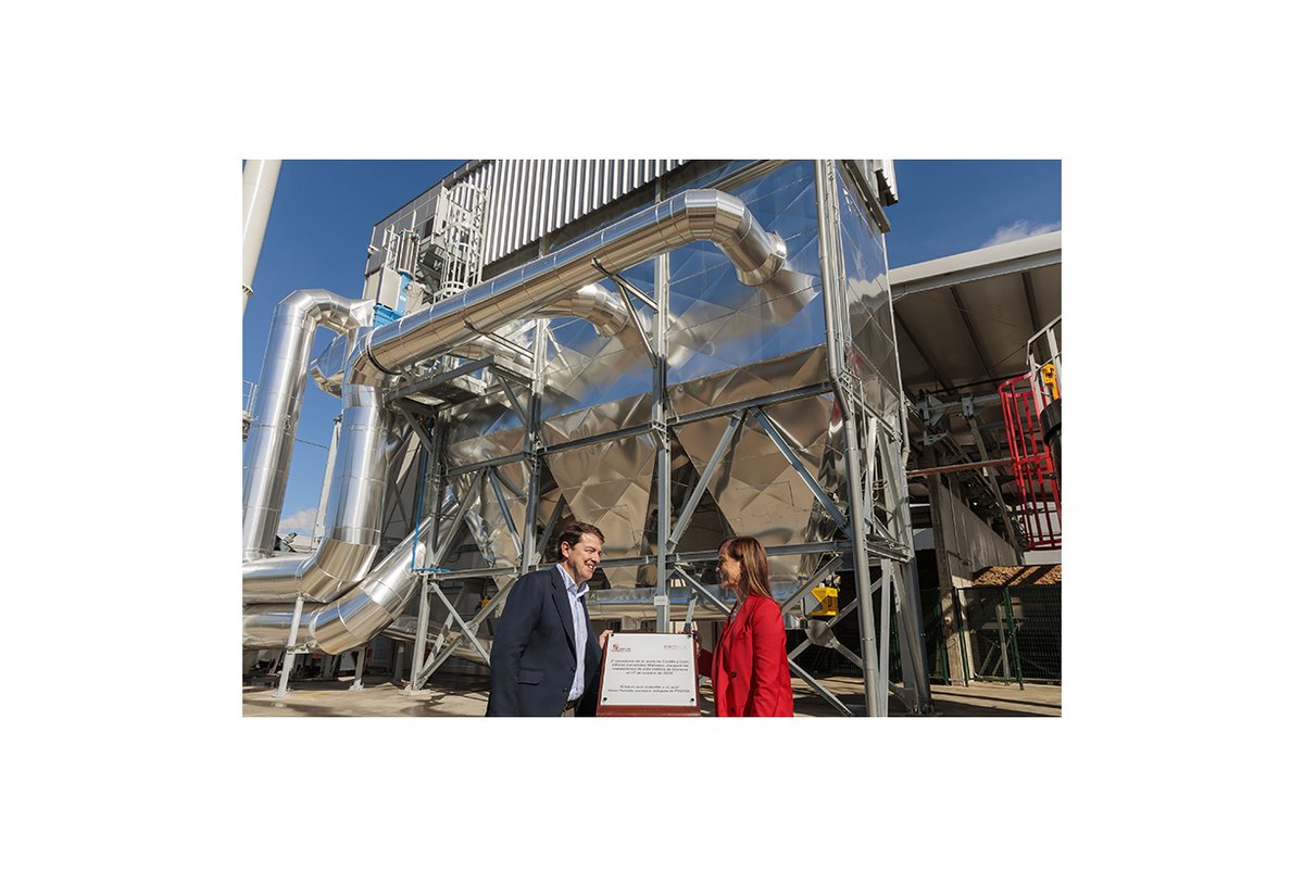 industriambient's tweet image. #NoticiaMásLeida

Inaugurada en Venta de Baños (Palencia) la nueva caldera de biomasa de la empresa PROSOL 

#Veolia y #Vyncke, empresas asociadas a @AVEBIOM , han participado en el diseño, instalación, puesta en marcha y operación de la planta.

En este sentido, Veolia se ha