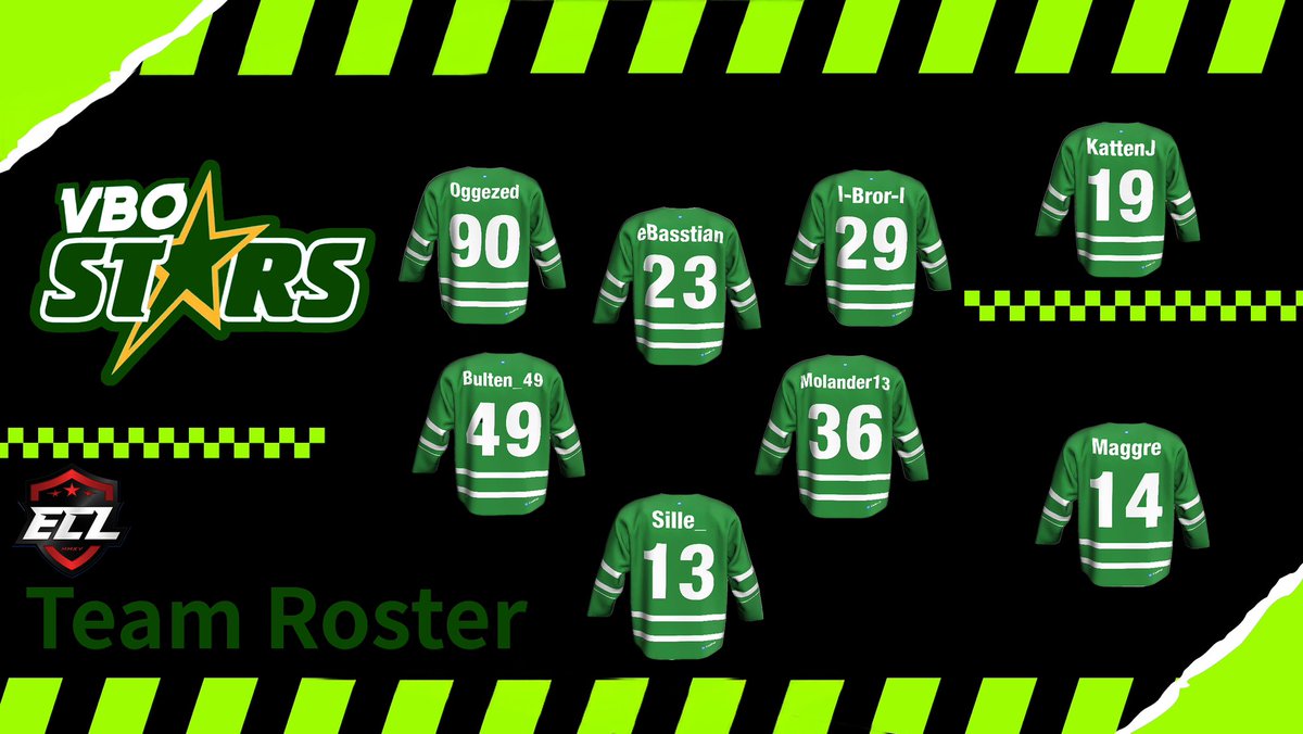 OUR ROSTER FOR #ECL25Winter