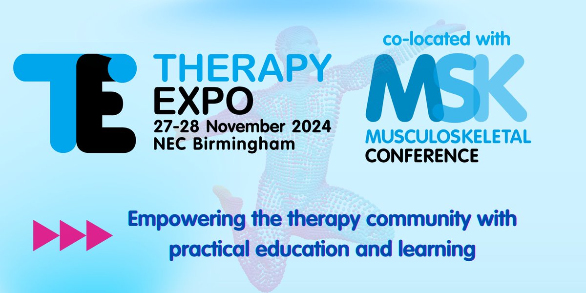 NeuroRehab (@ectron) on Twitter photo Next month we will be exhibiting at the <a href="/TherapyExpo/">Therapy Expo</a> in Birmingham along with 180+ exhibitors and over 2,000 therapy professionals.
If you are planning on attending, please come and say hello to us on our stand 👋
therapyexpo.co.uk Next month we will be exhibiting at the <a href="/TherapyExpo/">Therapy Expo</a> in Birmingham along with 180+ exhibitors and over 2,000 therapy professionals.
If you are planning on attending, please come and say hello to us on our stand 👋
therapyexpo.co.uk