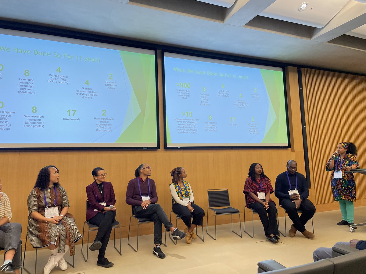 Professor @YoselinBenAlf highlights some exciting achievements of the Black in Plant Science in the last year. 

It’s the organisation’s first annual conference and set to be a very exciting day and a pleasure to be involved @BlackInPlantSci