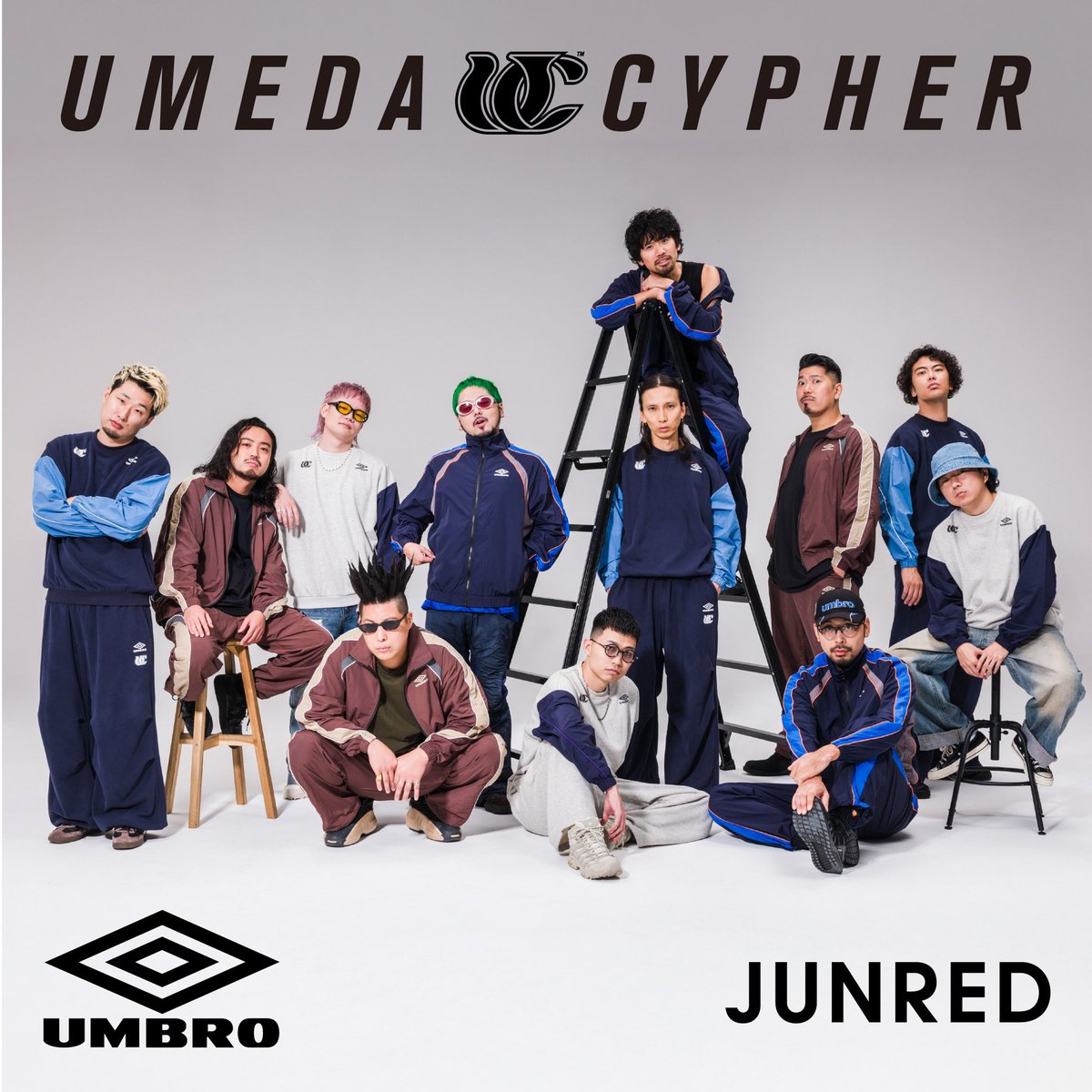 ?コラボ商品 | UMBRO × JUNRED × UC 梅田サイファー × UMBRO × JUNRED 