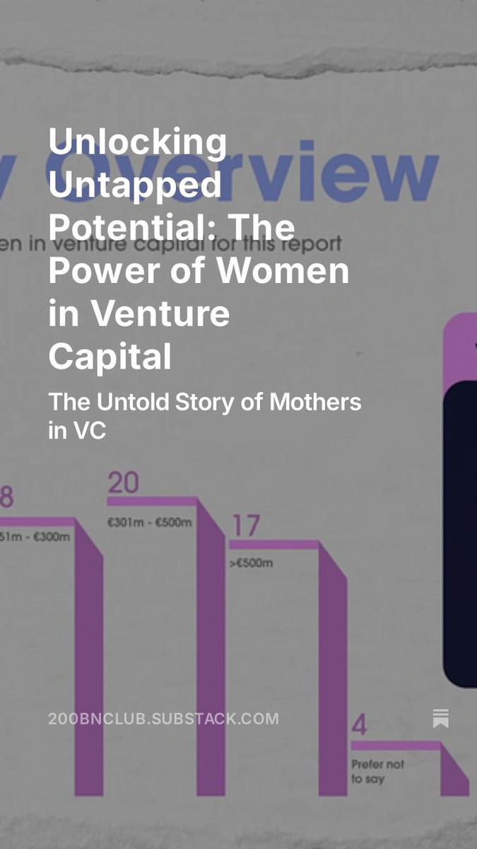 Unlocking Untapped Potential: The Power of Women in Venture Capital open.substack.com/pub/200bnclub/…