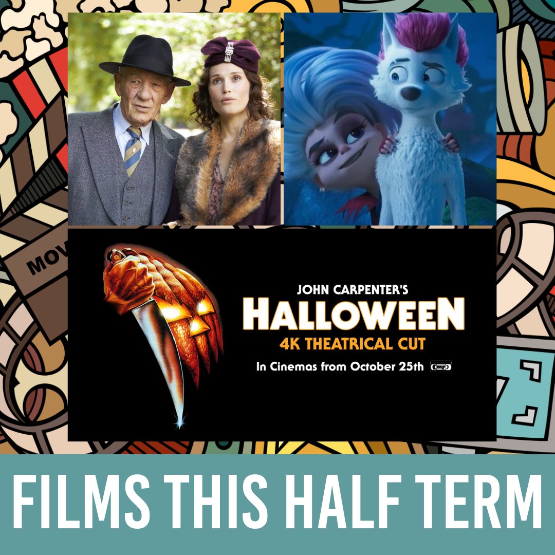 As October Half Term approaches check out what amazing films there are at Buxton Cinema for you to stick your teeth into 📷
📷 The Critic- Tue 29 Oct, 4.30pm
📷 200% Wolf - Thu 31 Oct, 1.30pm
📷 Halloween - Thu 31 Oct, 7.30pm
Book your tickets now via our website