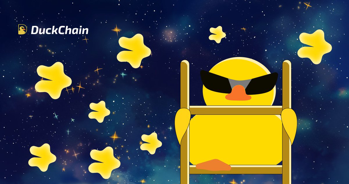 🦆 DuckChain Testnet Update! 🦆

• Active Wallets: 1M+
• MAU: 5M+
• Paid Users: 500K+

Thanks to all our awesome duckies for the support! The duck keeps waddling up and forward! 💛🦆