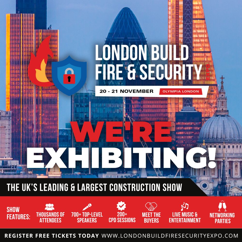 We're excited to be exhibiting at this year's London Fire &amp; Security as part of  London Build Expo next month!

We will be showcasing the work of our members within these specialities on stand N12 - you can register today at lnkd.in/eTP3chWJ