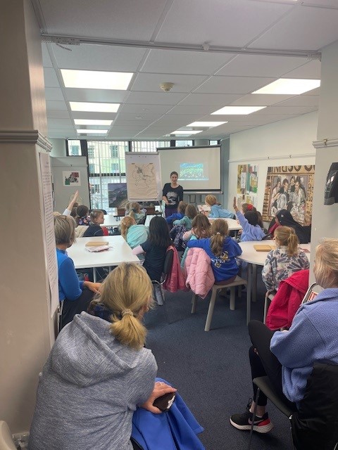 corkcolibrary's tweet photo. To celebrate Children’s Book Festival 2024, #FermoyLibrary was delighted to have illustrator @ShonaShirleyMacDonald host 2ndClass from Presentation Primary School for a very interactive workshop! Great fun was had by all!
#ChildrensBookFestival
#WhatLibrariesDo
#CreativeIrl
#LibrariesIreland
#RighttoRead
@CreativeIrl