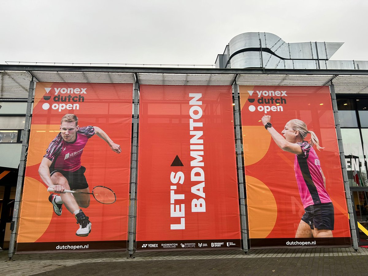 Morgen start de 75e editie van de Yonex Dutch Open! De Maaspoort is klaar om iedereen te ontvangen voor een geweldig badmintonfeest! 🥳

🎯Duo Piek/Tabeling op jacht naar hattrick
👧Stoeva-zussen favoriet in vrouwendubbel Kom 
 🧡TeamNL aanmoedigen

#badminton #ydo

(📷 BN)