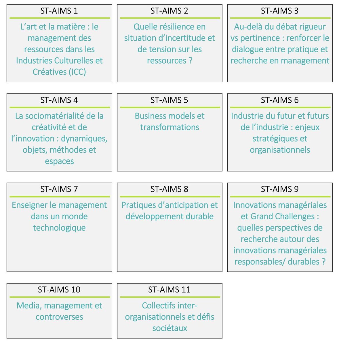 Émilie RUIZ (@emyruiz89) on Twitter photo Le call for papers <a href="/strategieaims/">AIMS</a> est là !
Envoyez vos papiers sur la sociomatérialité de la créativité et de l'innovation, ST-AIMS 4, que je co-gère avec <a href="/parmentierguy/">Guy Parmentier</a>, <a href="/MoratalNuria/">Nuria Moratal-Ferrando</a> et Romain Rampa. Le ST-AIMS est très ouvert donc n'hésitez pas.
On se retrouve à Lille en 2025 Le call for papers <a href="/strategieaims/">AIMS</a> est là !
Envoyez vos papiers sur la sociomatérialité de la créativité et de l'innovation, ST-AIMS 4, que je co-gère avec <a href="/parmentierguy/">Guy Parmentier</a>, <a href="/MoratalNuria/">Nuria Moratal-Ferrando</a> et Romain Rampa. Le ST-AIMS est très ouvert donc n'hésitez pas.
On se retrouve à Lille en 2025