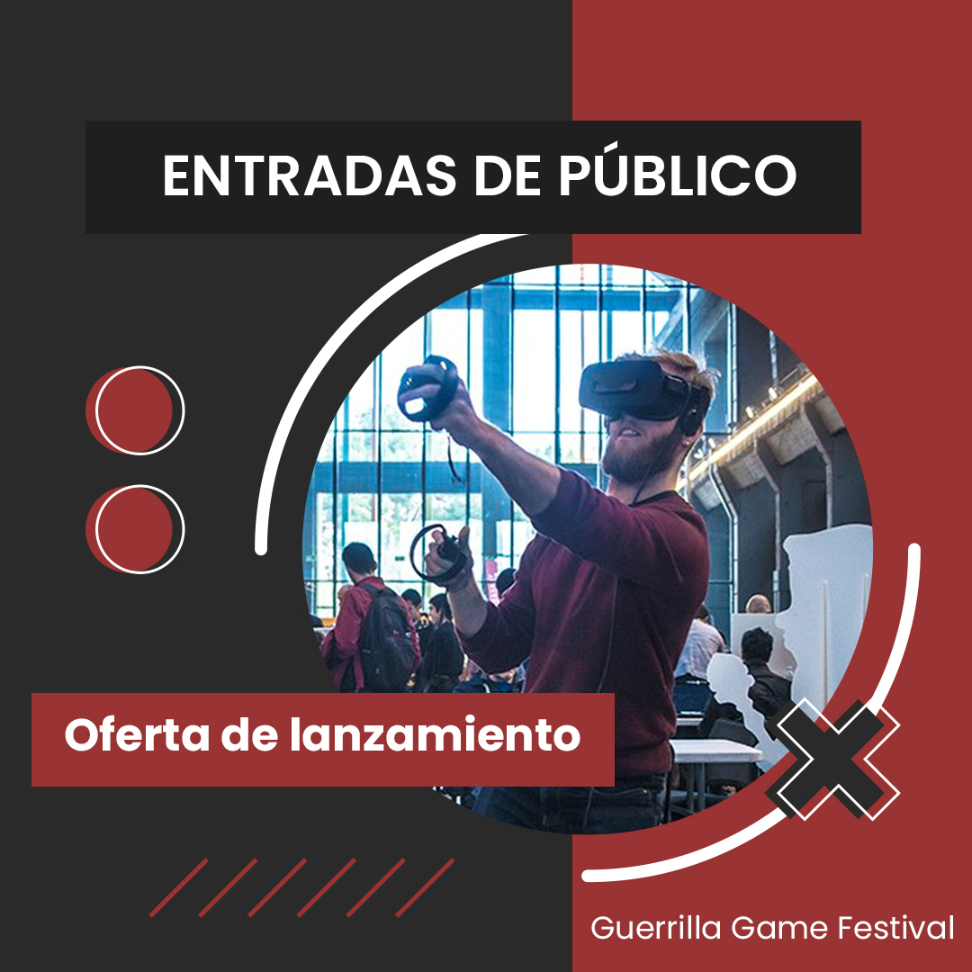GGameFestival's tweet photo. 🙊OFERTA DE LANZAMIENTO hasta el 4 de NOVIEMBRE🙊

Ven a probar #videojuegos, conectar con la industria y asistir a charlas con profesionales en activo el 𝟐𝟏 𝐲 𝟐𝟐 𝐝𝐞 𝐧𝐨𝐯𝐢𝐞𝐦𝐛𝐫𝐞 a #Guerrillagamefest24 en @mataderomadrid:

🎟️https://t.co/QvwlCIAg9q https://t.co/x7HilEQqYt