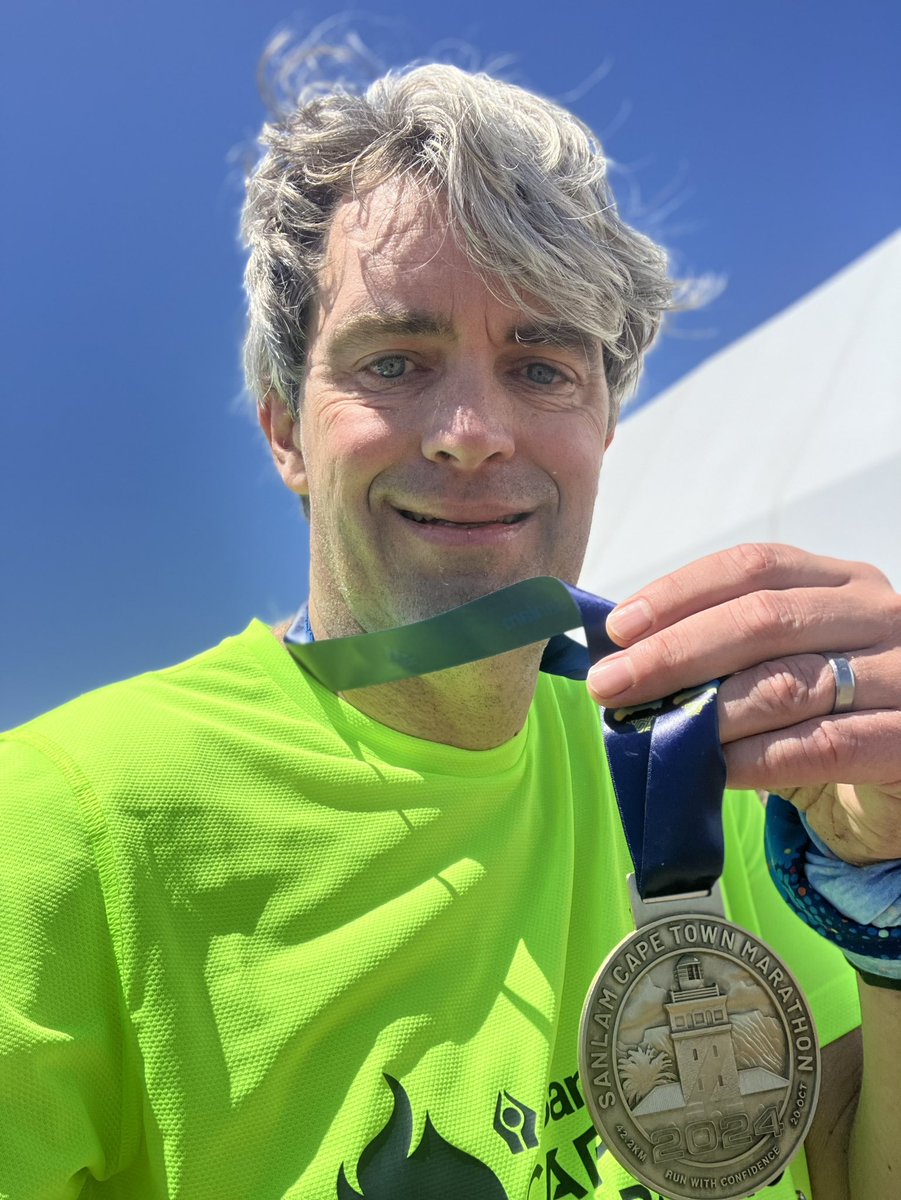 I completed the Cape Town marathon as part of our 24 hour fundraising festival. 

It was an incredible experience as we raise funds to launch The Message Uganda through Festival Bombo. 

 If you can support, please see linktr.ee/timtuckerfundr…