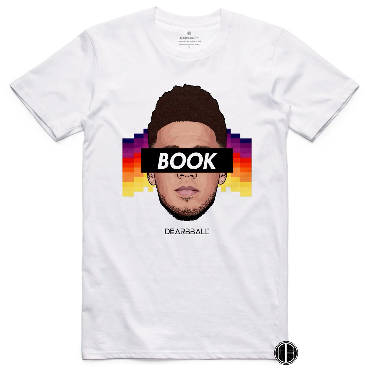 🌵🟣🟠 [CONCOURS <a href="/dearbball/">DearBBall</a> spécial Suns x Devin Booker ]
Avec Dear BBall, on vous fait gagner un tee blanc "BOOK".

Pour participer :
- ⁠RT ce tweet
- follow <a href="/dearbball/">DearBBall</a> et <a href="/Valley_Oop/">Valley Oop : Le pod NBA 100% Phoenix Suns 🎙️</a>
- double tes chances en t'inscrivant ici : dearbball.fr/valley

On pick le compte gagnant