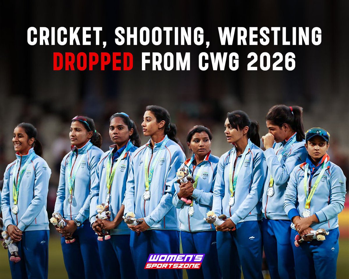 🚨 Cricket, Shooting, Wrestling, Badminton and a host of other sports have been dropped from Glasgow Commonwealth Games 2026, handing a major blow to India’s medal hopes.

#CommonwealthGames