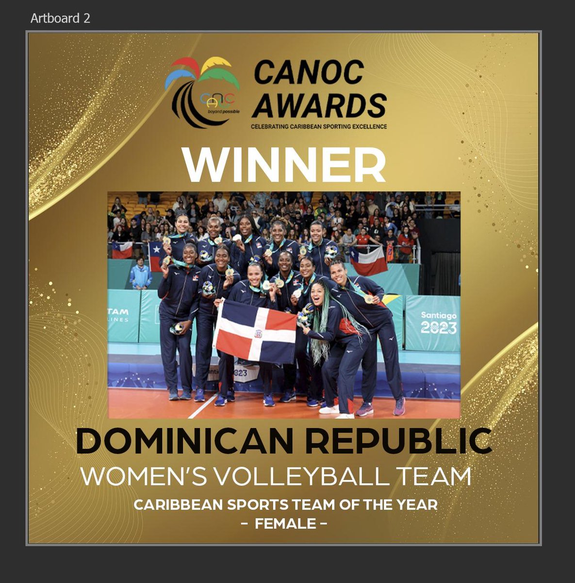 CanocSports's tweet photo. Category is: Caribbean Sports Team of the Year ๐
#CANOCAwards #CaribbeanSports #BeyondPossible #SportsExcellence #CelebratingChampions #TeamCaribbean #CANOC
@COLIMDO https://t.co/QeZOtY5pYj