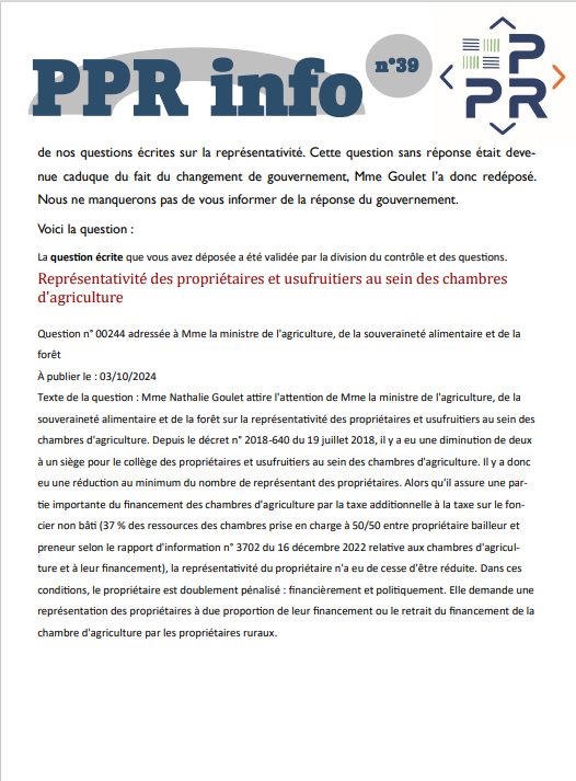 Syndicat de la Propriété Privée Rurale 27 tweet media
