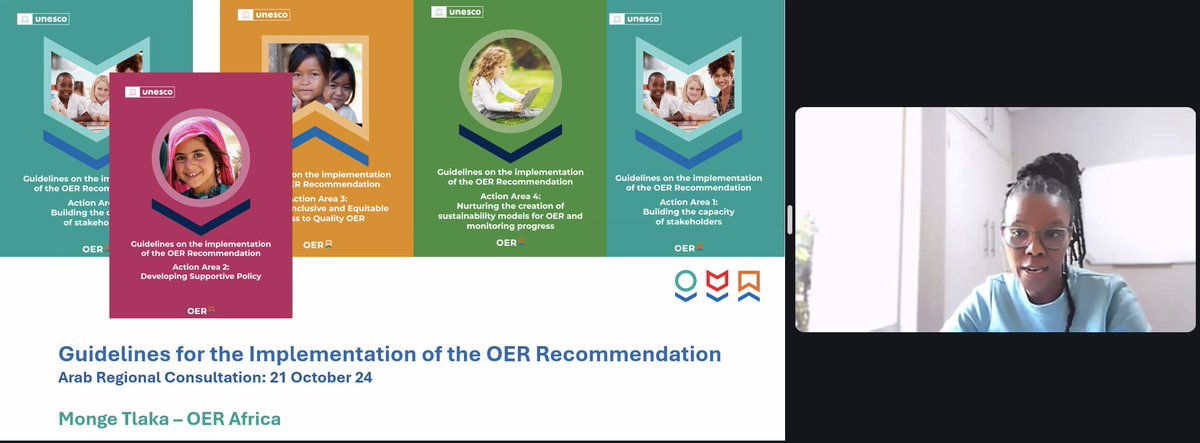UNESCO_GCCYemen's tweet image. Thank you to the participants of the Arab Regional Consultation on Open Educational Resources for the insightful discussions on applying #OER principles in driving inclusive, high-quality education and enhancing digital cooperation.
 
 Learn more➡️bit.ly/AR-OER