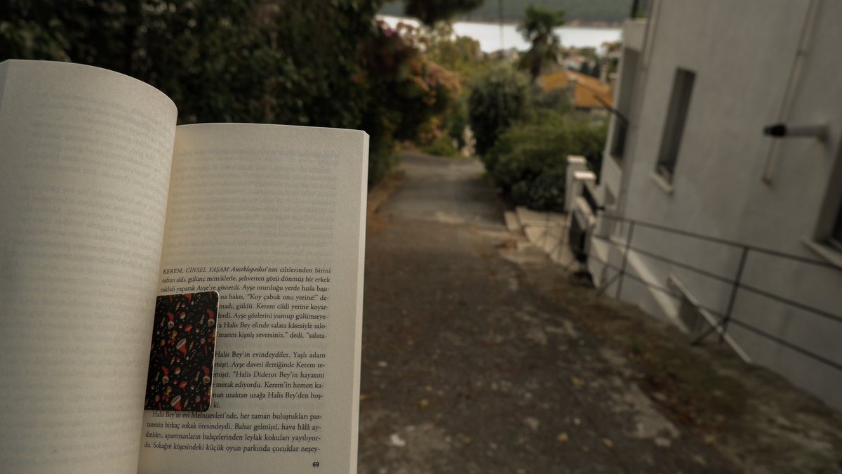 burgazada yolu ve ada güzellemesi