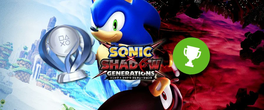 sonicstadium's tweet photo. Happy Sonic X Shadow Generations Early Access Day! 🎉 The PlayStation Trophy and Xbox Achievement lists for the game have now gone live, if you're interested you can check them out via the link in the comments! #SonicNews https://t.co/k7Ricr9iJl