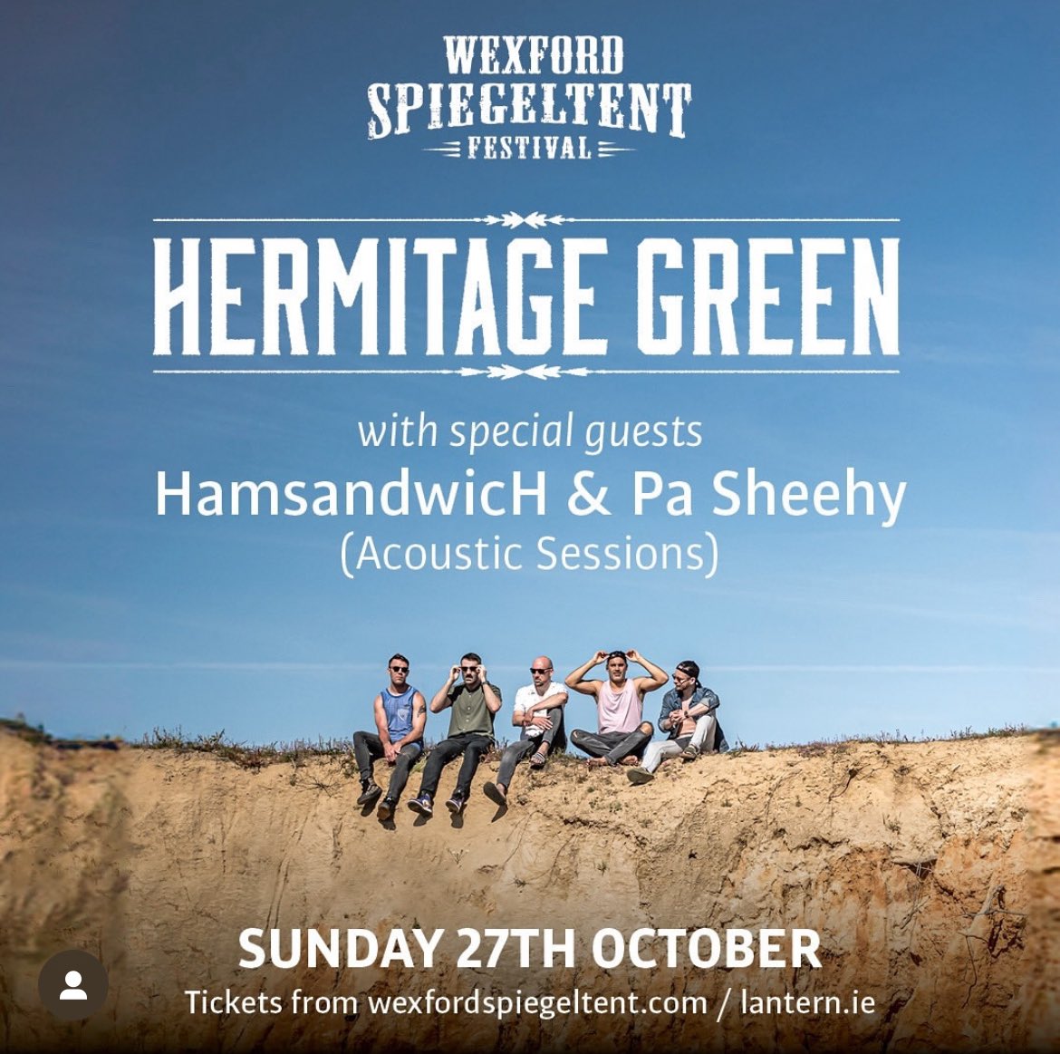 HamsandwicH (@ham_sandwich) on Twitter photo Excited to be joining <a href="/HermitageGreen/">Hermitage Green</a> & <a href="/pasheehy/">Pa Sheehy</a> this Sunday down at the <a href="/SpiegeltentWex/">Wexford Spiegeltent Festival</a> 💛🧡❤️
This event is nearly sold out!
We love Wexford and can’t wait for this gig tbh. Catch the HS trio acoustic show before we roll out the full band this Nov Dec!
HS
<a href="/MPIArtists/">MPI</a> Excited to be joining <a href="/HermitageGreen/">Hermitage Green</a> & <a href="/pasheehy/">Pa Sheehy</a> this Sunday down at the <a href="/SpiegeltentWex/">Wexford Spiegeltent Festival</a> 💛🧡❤️
This event is nearly sold out!
We love Wexford and can’t wait for this gig tbh. Catch the HS trio acoustic show before we roll out the full band this Nov Dec!
HS
<a href="/MPIArtists/">MPI</a>