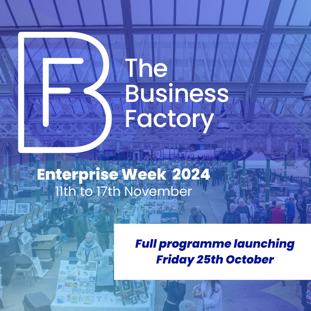 📢 Enterprise Week 2024
📅 11th to 17th November
Our full schedule will be launching soon, giving you plenty of time to sign up and get involved.
It is going to be a jam packed week!

#enterpriseweek #northtyneside