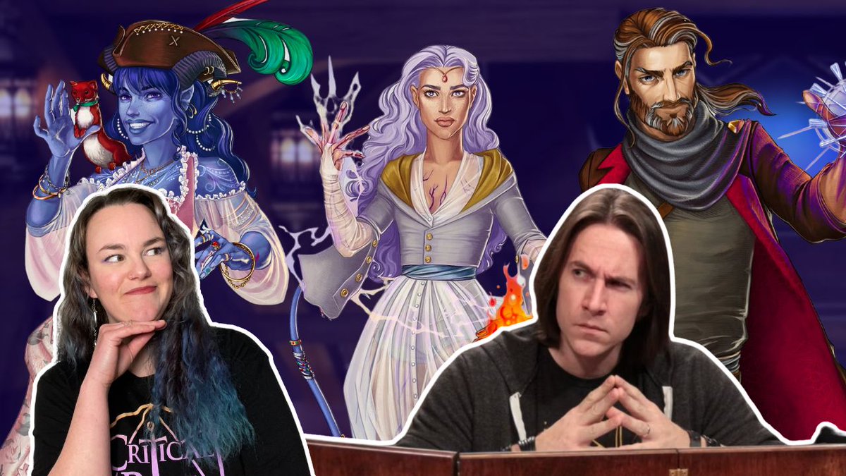 Babe, new video, babe, babe, new video, BABE! 

#CriticalRole 

youtu.be/EykKZU8vWfU
