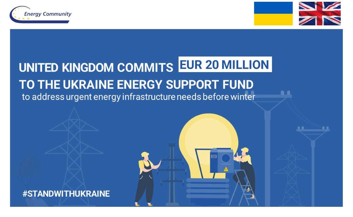 Ener_Community's tweet photo. 📣Thank you the UK for contributing £20 million to the #UkraineEnergySupportFund!
🪫This funding supports crucial repairs to energy infrastructure and grid restoration.
Read More ↩️
https://t.co/QGxBbL50rB https://t.co/zF5jZsiOx3
