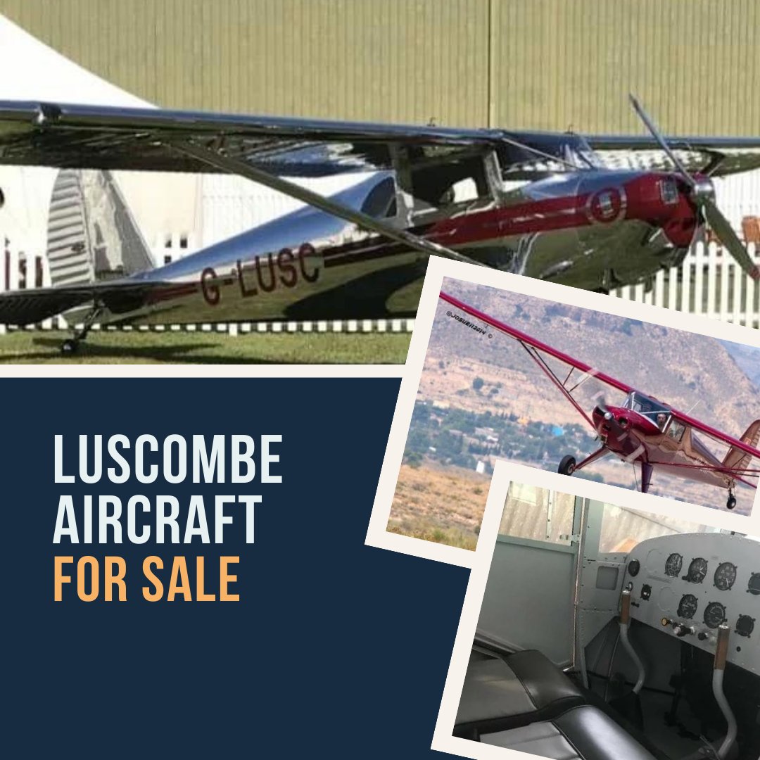 avpayltd's tweet photo. Find Luscombe & other Taildragger Aircraft For Sale on AvPay here: https://t.co/ypBc8Iekt4
#HomeOfAircraft #AvPay #aircraftsales #aviationdaily #sales #aircraft #aviationlovers #aircraftlovers #aviation #aviationgeek #aviationlife #taildragger #luscombe #vintage #vintagestyle https://t.co/EIa2PcpPrx