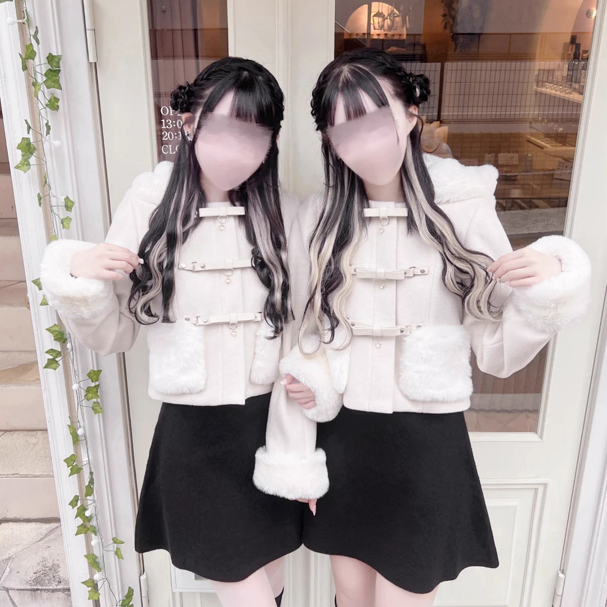 イモちゃん ミシェルマカロン リボンベルトショートコート ｲﾓ on X: 