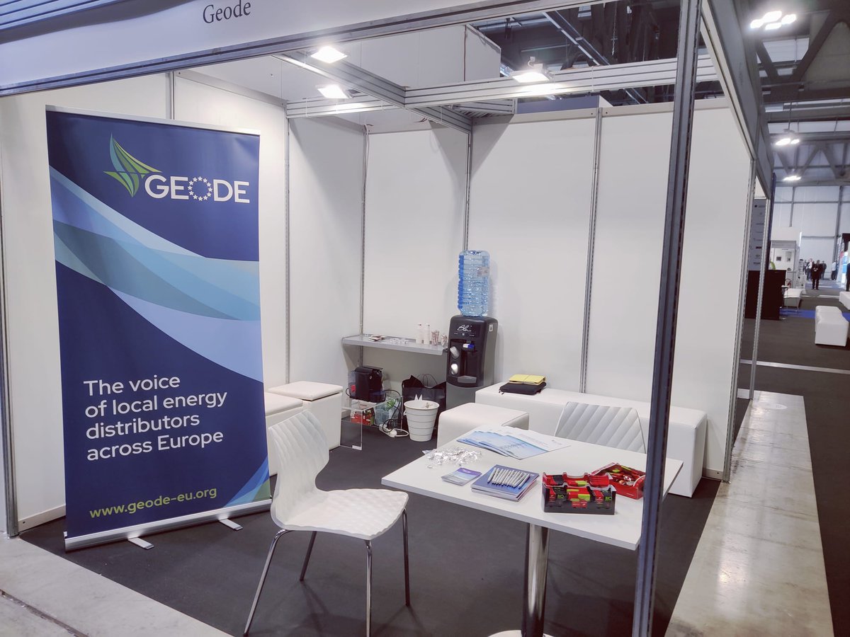 GEODE (@geode_eu) on Twitter photo We are thrilled to share that the GEODE team is at <a href="/Enlit_Europe/">Enlit Europe</a> in Milan! Be sure to stop by and visit us at stand 6.F20 in Hall 6, located next to the EU Projects Zone.
Come say hello and let's have a chat on local energy distributors! 💡 We are thrilled to share that the GEODE team is at <a href="/Enlit_Europe/">Enlit Europe</a> in Milan! Be sure to stop by and visit us at stand 6.F20 in Hall 6, located next to the EU Projects Zone.
Come say hello and let's have a chat on local energy distributors! 💡