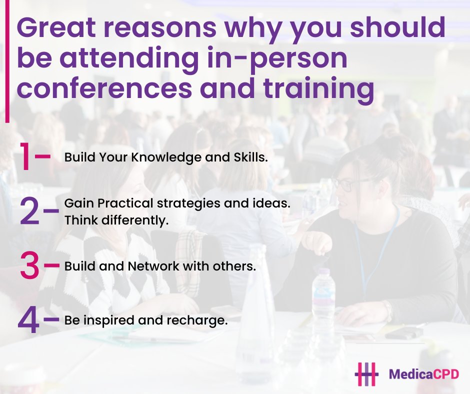 In a world full of virtual options, attending training events in person is still a game-changer! 
Here’s why we believe it's worth it...