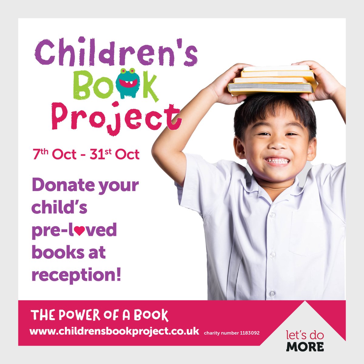 We need your help! Donate pre-loved children's books in aid of The Children's Book Project's initiative, the Great British Book Drive 📚 Find out more on our blog:  shropshireleisurecentres.com/sparc-bishops-…
