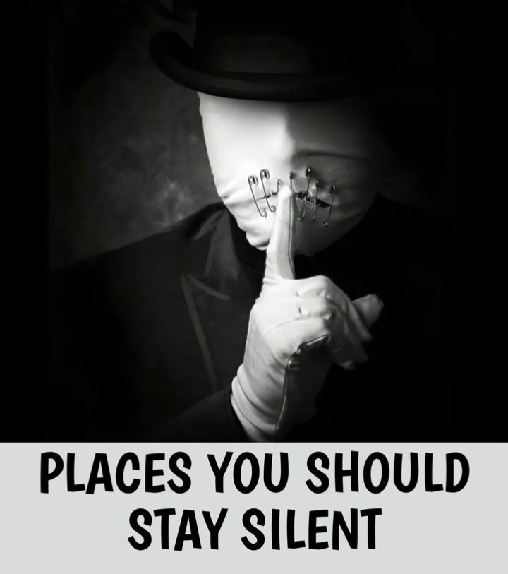SucceededMind's tweet photo. Places You Should Stay Silent: https://t.co/iAdtdCFWLt