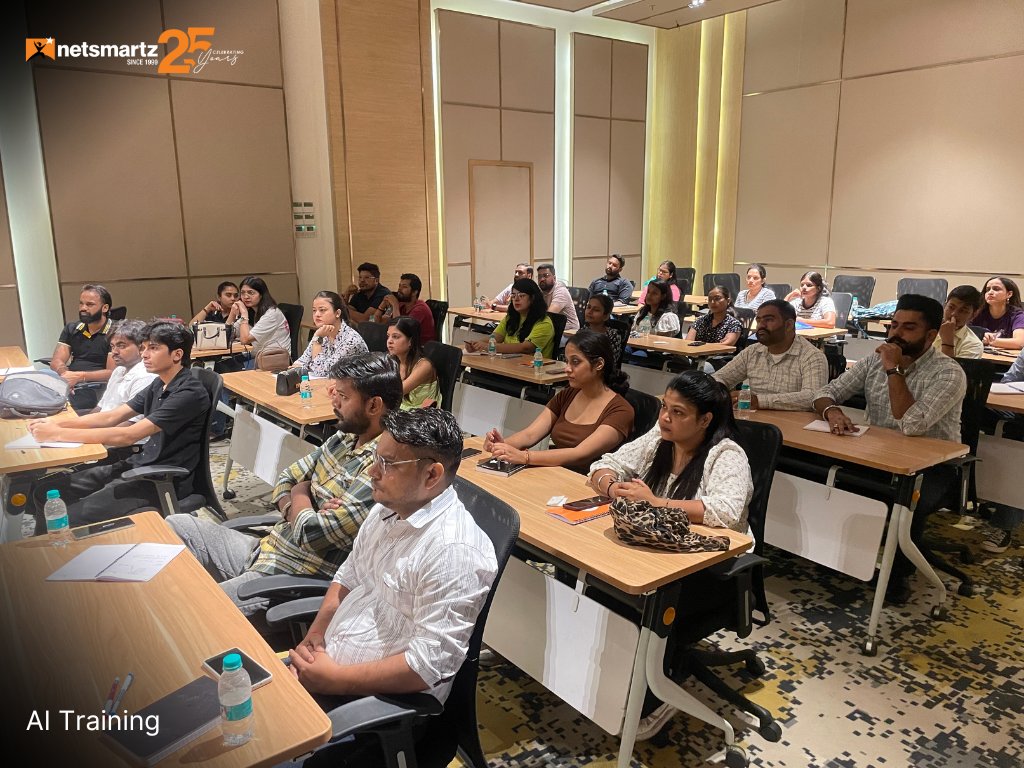 netsmartztweets's tweet image. Investing in Growth! 📚

At Netsmartz, we believe in empowering our team through continuous learning and development.

#Netsmartz #lifeatnetsmartz #learningandevelopment #growth #artificialintelligence
