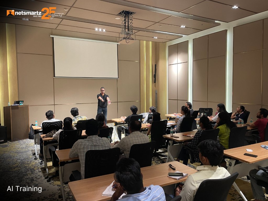 netsmartztweets's tweet image. Investing in Growth! 📚

At Netsmartz, we believe in empowering our team through continuous learning and development.

#Netsmartz #lifeatnetsmartz #learningandevelopment #growth #artificialintelligence