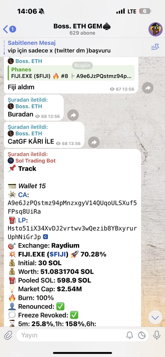 0xBosseth's tweet photo. 10 dakikada #FIJI X YAPTIK.

#CATGF kârı ile.

#Sol

Valla sınava giricem o arada ayakta yakaladım !

Catgf ‘de bi gecede yine 3.5x verdim zaten .d

Bu arada catgf 3. Kez x yaptık:)

Vip üyeleri ben yokken de çalışıyor.

Sağlam takip kazandırır sağlam trend hype takibi!

Ve bizi takip:)