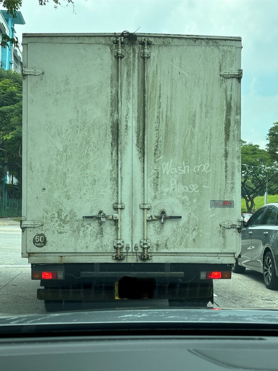 Today’s view from my cab..