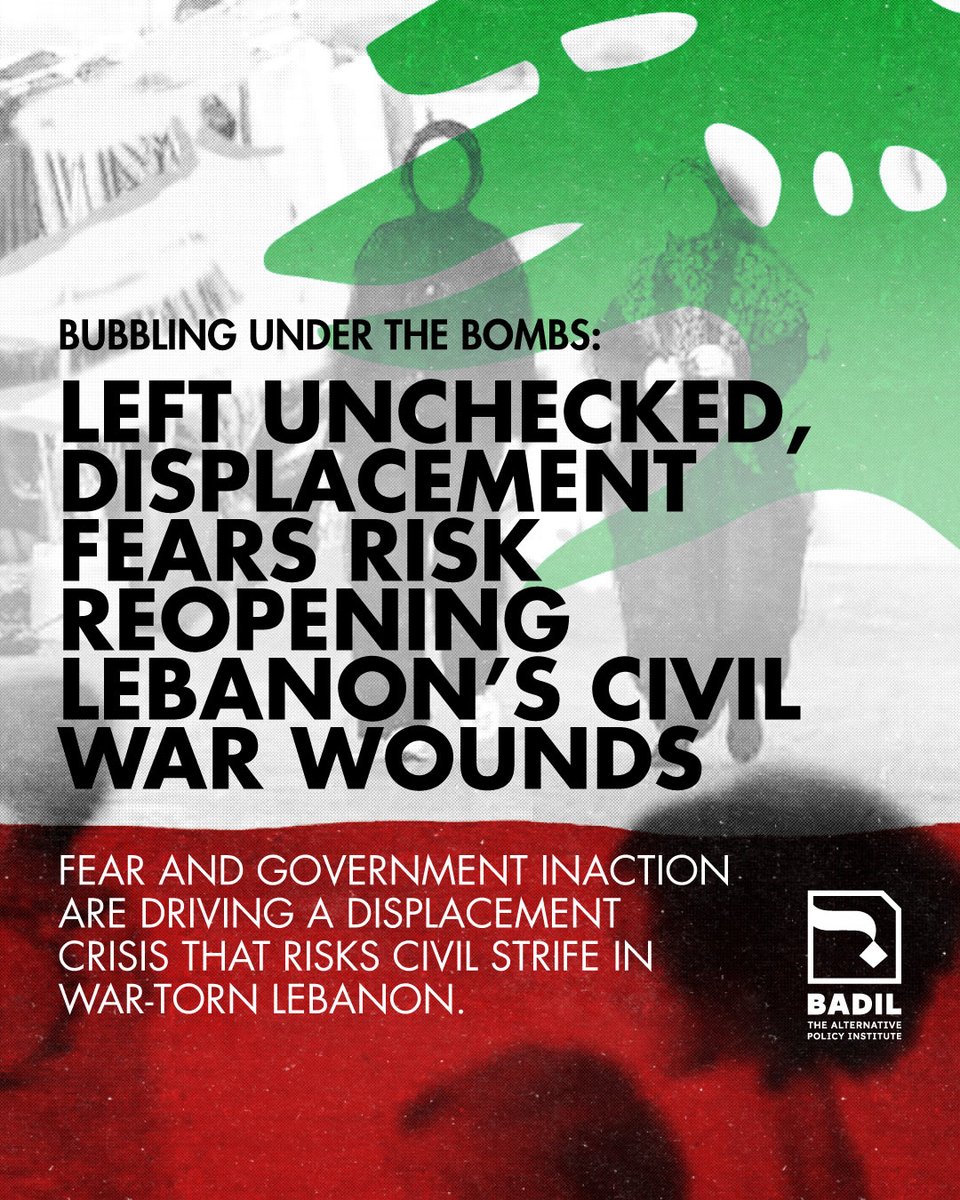 In our latest commentary, Director of Policy <a href="/sami_halabi/">Sami Halabi</a> presents short, medium, and long-term solutions to tackle Lebanon’s worsening #displacement crisis. From expanding public shelters to rent controls and a full housing policy overhaul, Halabi lays out a clear path forward.