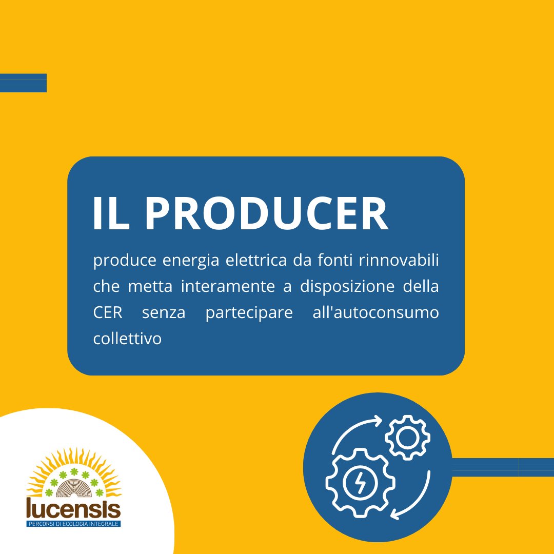 Lucensis (@lucensis_) on Twitter photo ❓Cosa sono #Consumer, #Prosumer e #Producer?
Scopri nel nostro carosello il significato di questi ruoli fondamentali per una #cer
📩 Per maggiori info scrivici a progetto@lucensis.org
#Lucensis ❓Cosa sono #Consumer, #Prosumer e #Producer?
Scopri nel nostro carosello il significato di questi ruoli fondamentali per una #cer
📩 Per maggiori info scrivici a progetto@lucensis.org
#Lucensis
