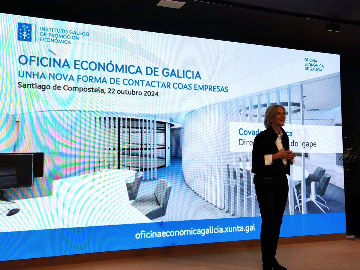 💼 Hoxe asistimos á presentación do servizo de asesoramentos para empresas da Oficina Económica de Galicia 📊  #Cooperativas #EconomíaSocial #cooperativasgalegas #galicia