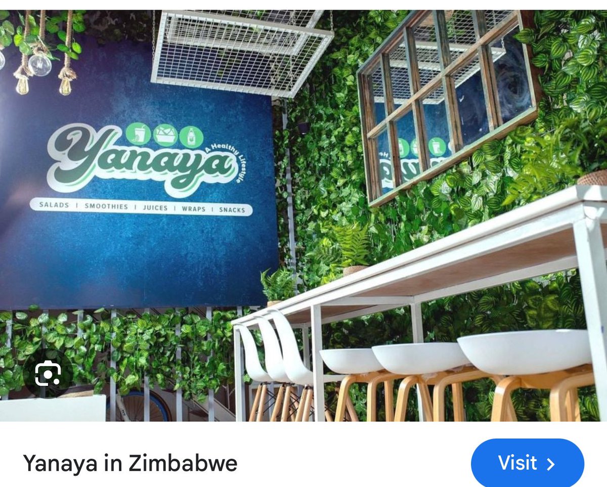 antomukuwa's tweet photo. Tell me about this restaurant raiita senge riri kupisa opening everywhere chii chakazoitika handichanzwe nezvayo sitereki ?

Is it still there or they just reduced on marketing budget or yakaremerwa? https://t.co/OGoH4iprFE