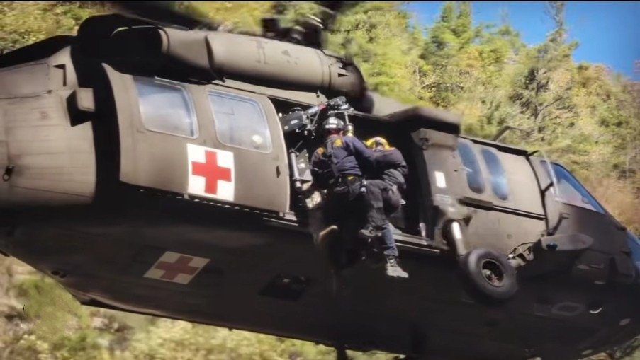ChapelHillFD's tweet photo. The day before Hurricane Helene hit, NC Task Force 8 was deployed to Haywood County in WNC.  4 waves of our folks went up in the next weeks.  
🔵On day one, we made >25 water rescues.
🔵We mapped >4400 waypoints during wellness checks
🔵We dismantled and searched debris piles. https://t.co/DkyNnCbVhn
