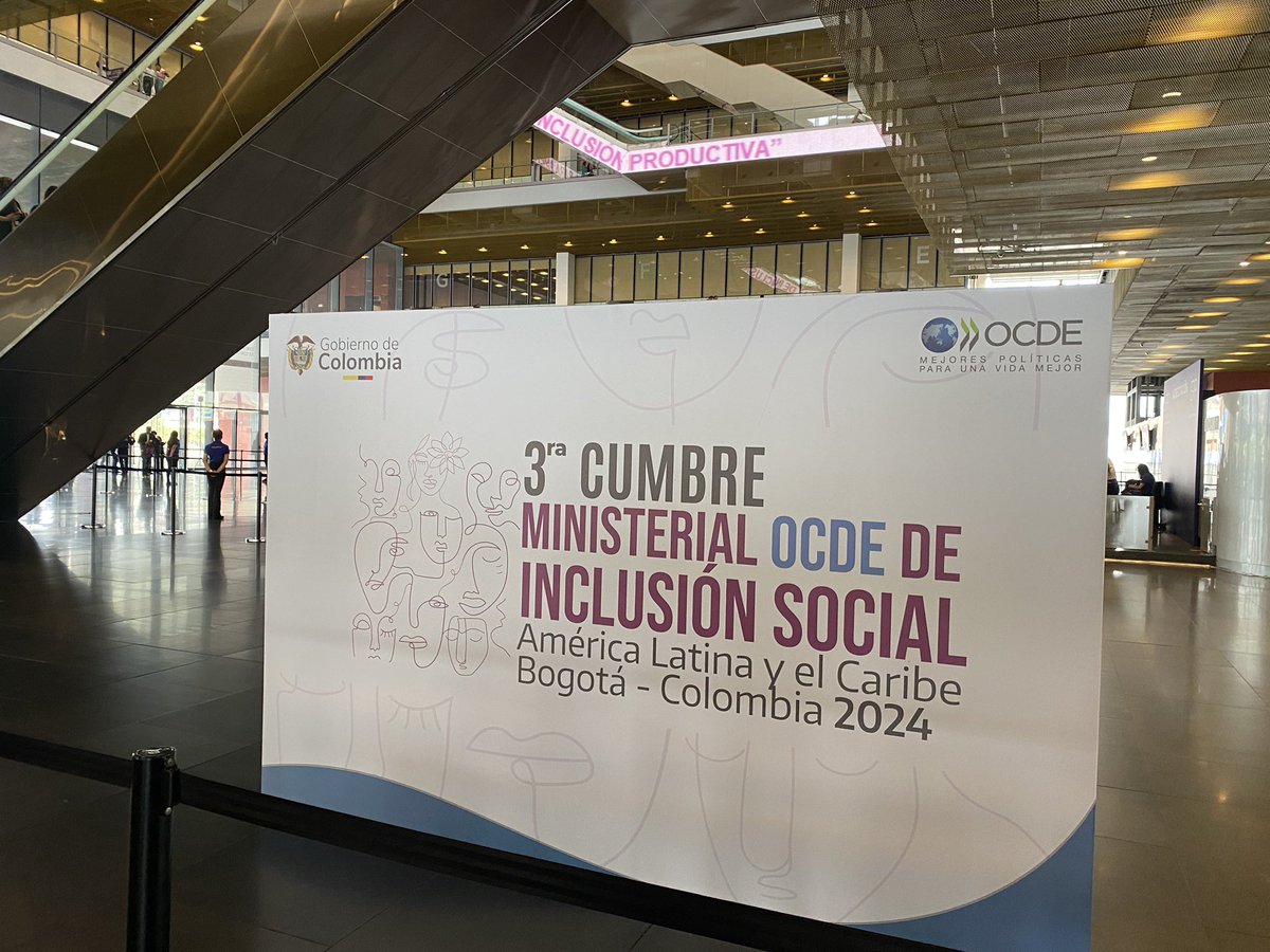 In Bogotá representing <a href="/AustraliaLatam/">Australia Latam Emerging Leaders Dialogue</a> for the <a href="/OECD_LAC/">OECD LAC</a> 3rd Ministerial Summit on Social Inclusion #OECD #InclusiónSocial Look forward to connecting with other delegations, organisations and government representatives.