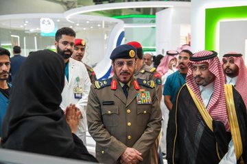 مدير عام الدفاع المدني يزور جناح وزارة الداخلية و #ملتقى_الصحة_العالمي 2024 بالرياض.