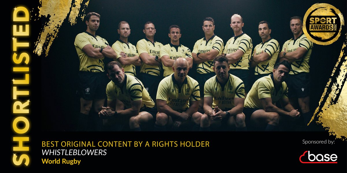 Shortlisted for Best Original Content by a #RightsHolder is Whistleblowers (<a href="/RugbyPass/">RugbyPass</a>),  <a href="/WorldRugby/">World Rugby</a>

(Sponsored by <a href="/basemediacloud/">base</a>)

View the full shortlist here: bit.ly/BSA_Shortlist

#BSportAwards24