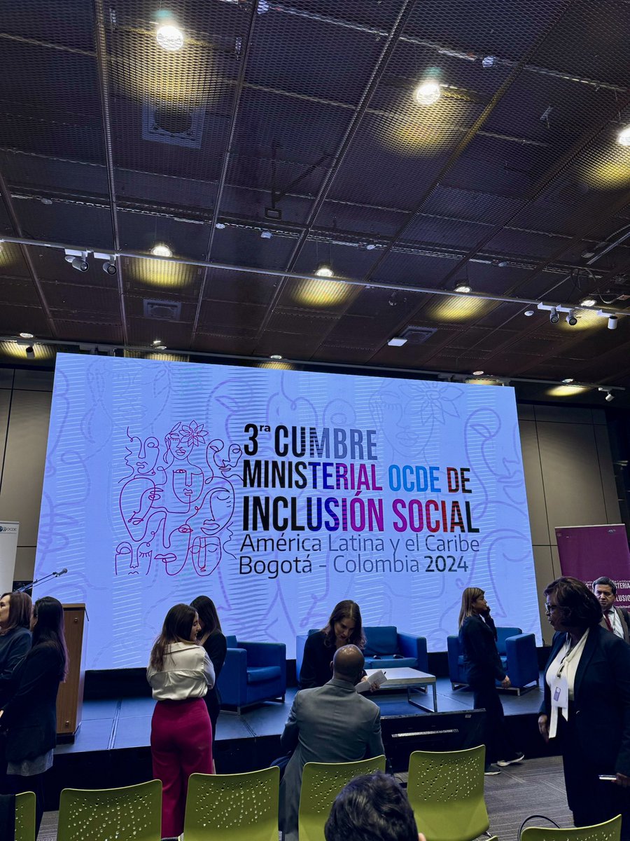 ALELD CEO <a href="/SamBissett/">Sam Bissett</a> and Director of Partnerships <a href="/deMouraMcCarthy/">Dominic de Moura McCarthy 🇦🇺🇧🇷</a> are in Bogotá for the <a href="/OECD_LAC/">OECD LAC</a> Ministerial Summit on #SocialInclusion #InclusiónSocial, which is about to begin! Stay tuned for more updates throughout the day!