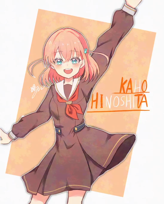 蓮も履修してます!主人公、良いーーー#蓮ノ空美術部 