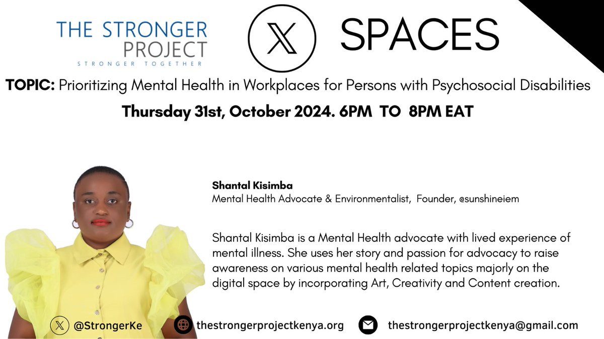 The Stronger Project Kenya tweet media